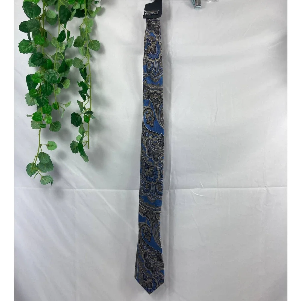 NWT Nordstrom Mens Shop silk paisley tie